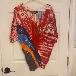 Desigual oversized short-sleeves top